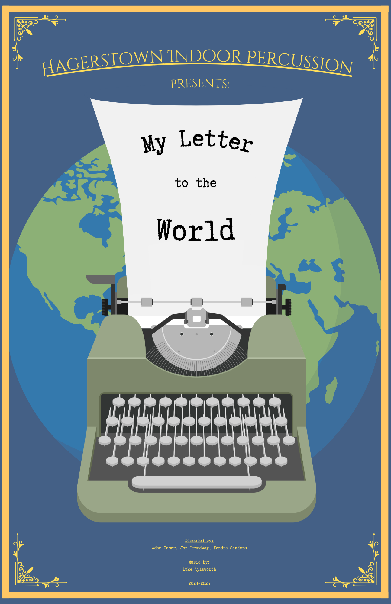 My Letter to the World — HIPE Show Poster